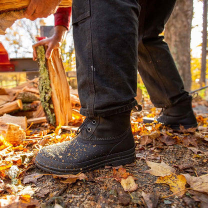 Originals Duck Lace-Up Leather Boots