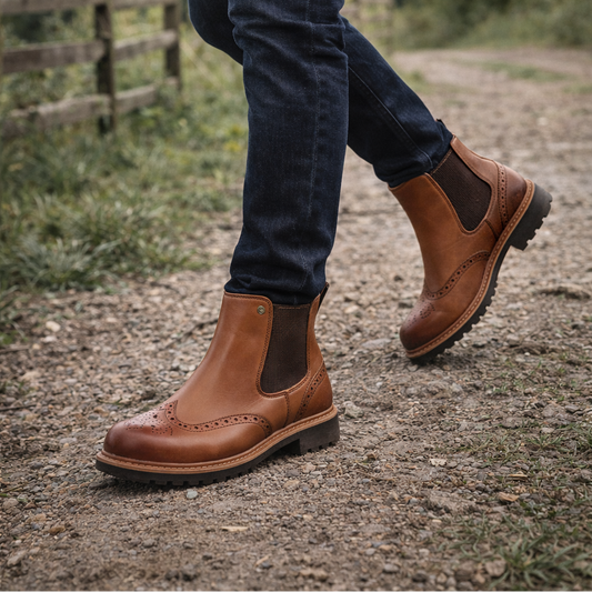 Cawdor Brogue Dealer Boots