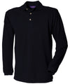 Product image for Long sleeve cotton polo shirt