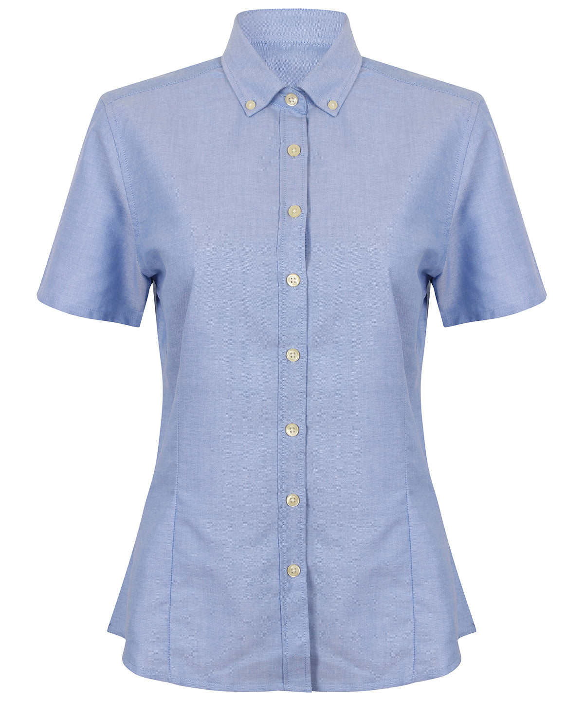 Product image for Women's modern short sleeve Oxford shirt